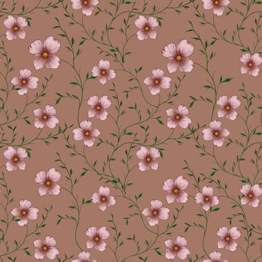 Mocha Yosun, Tekstil, Paketleme, Kumaş ve Ambalaj Kağıdı için Pembe Şablonlar Büyük Tasarım