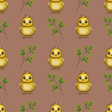 Kusursuz Şablon Şirin Piliç ve Mocha Mousses 'ta Küçük Tasarım Yapıyor