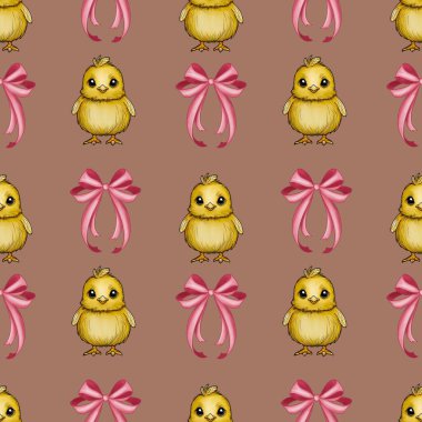 Kusursuz Şablon Şirin Piliç ve Mocha Mousses 'ın Küçük Tasarımı