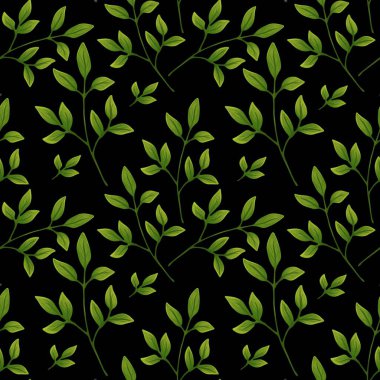 Klasik Paskalya Brunch 'ı Kara Arkaplanda Büyük Paskalya Kusursuz Şablon