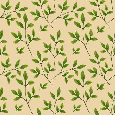 Paskalya Kusursuz Şablonu: Klasik Sarı Arkaplanda Büyük Brunch