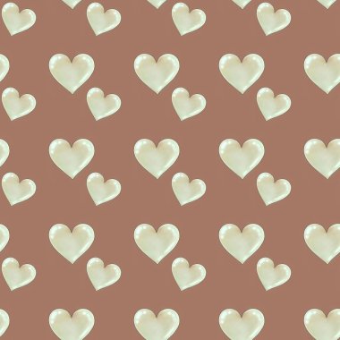 Süt Kalpleri Büyük Tasarım Mocha Mousse Geçmişinde Kusursuz Desen