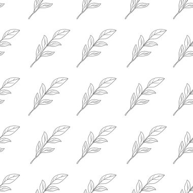 Kusursuz Desen Özeti Manolya Beyaz Arkaplanda Küçük Tasarım Bırakıyor