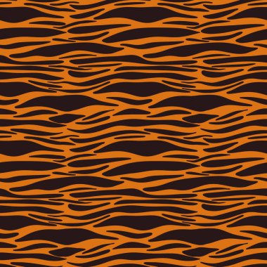 Klasik Küçük Kara Kaplan Kusursuz Şablon