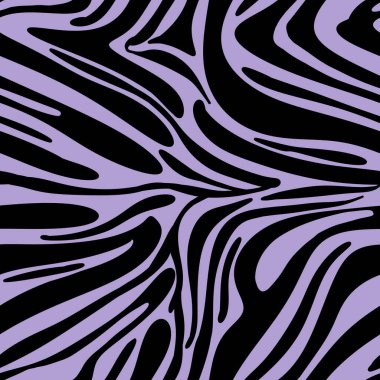 Violet Arkaplanlı Büyük Zebra Deseni
