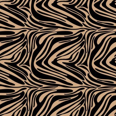 Bej Arkaplan ile Küçük Zebra Deseni