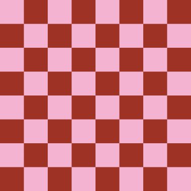 Damgasız Tasarım Şablonu Kırmızı ve Pembe