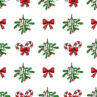 Ökseotu, Çubuk Şekerler ve Yay Şekerleme: Neşeli Bir Noel Tasarımı