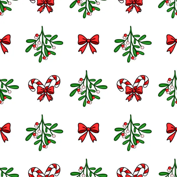 Ökseotu, Çubuk Şekerler ve Yay Şekerleme: Neşeli Bir Noel Tasarımı