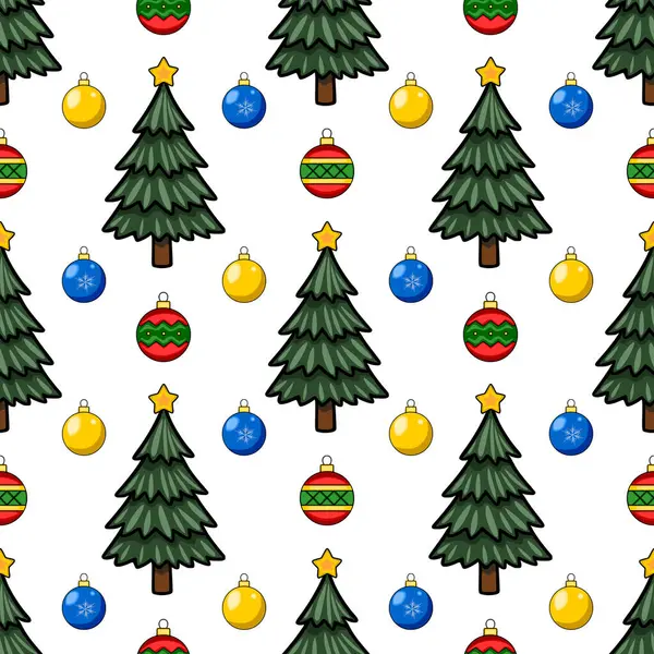 Şekillendirilmiş köknar ağaçları, sarı ve mavi mücevherler ve kırmızı çizgili süslemeler ile kusursuz bir Noel deseni oluşturarak neşeli bir şenlik tasarımı yaratıyor..