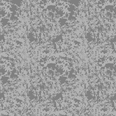 Daha açık gri arka planda, organik, düzensiz gri şekillere sahip kusursuz vektör deseni, dokulu, soyut ve doğal bir hissi çağrıştırıyor..