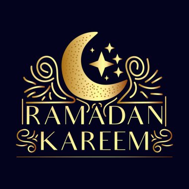 Ramazan Kareem tipografi tasarım