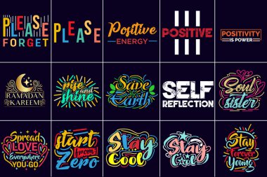 Tişört tasarımları koleksiyonu