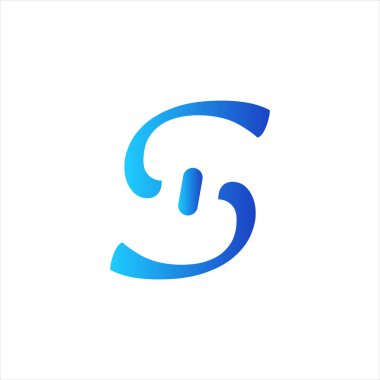 Harf S Modern Minimum Logo Tasarımı