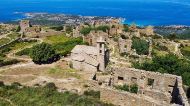 Abandoned village of Occi in Corsica