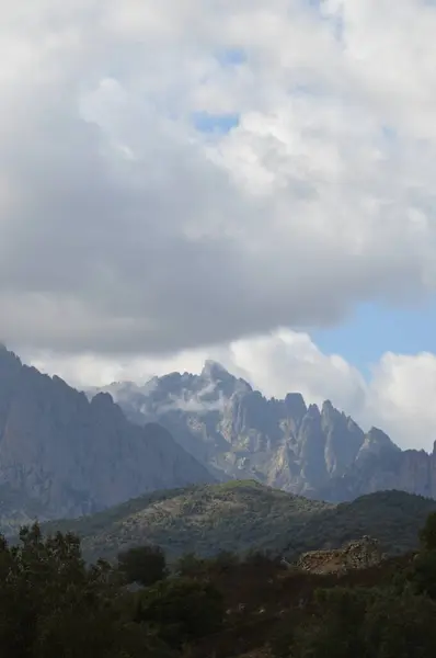 Korsika dağlarında