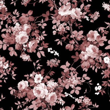 Kusursuz desen. tebrik kartları için çiçek deseni, düğün davetiyeleri, kartlar, kağıt, ambalaj kağıdı, web.