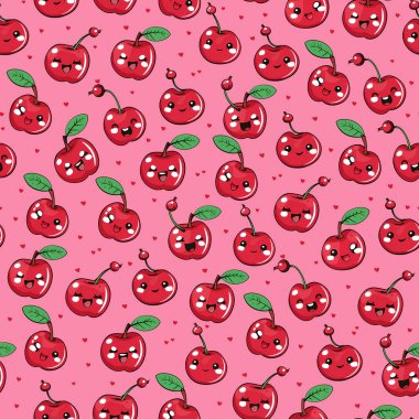 Kırmızı meyveler ile Seamless Modeli.