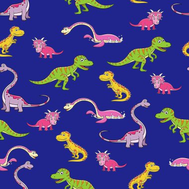 sevimli dinozor desenle