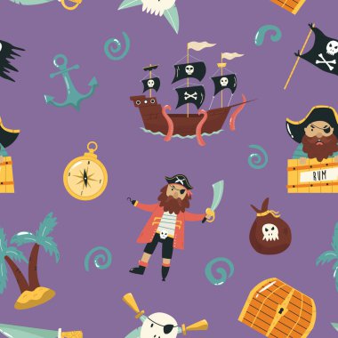 korsan nesneleri ile korsan deseni.