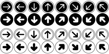 Bir çift ok. vektör