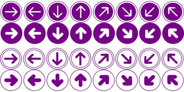 Ok simgelerinin vektör kümesi