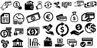vektör iş Icon set
