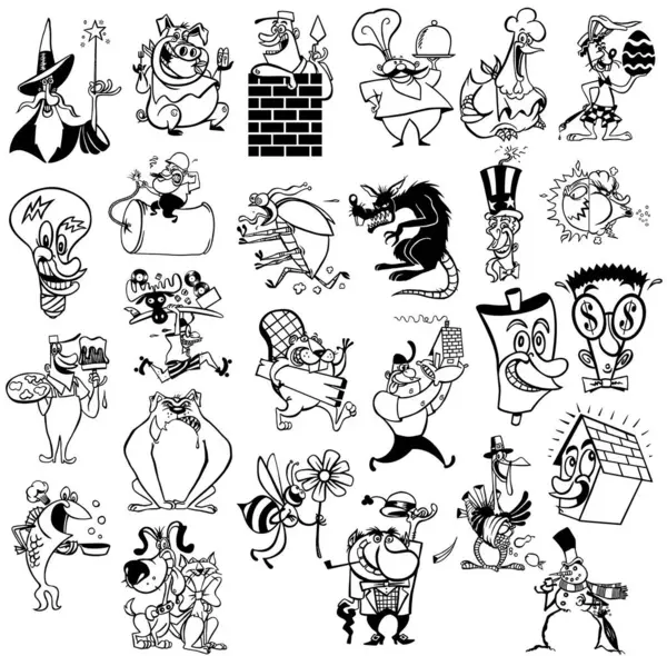 Çizgi filmlerdeki hayvanlar.