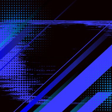 Mavi Siyah Soyut Arkaplan. Yazdır. Vektör Spor Geçmişi. Reklam Afişi Arkaplanı