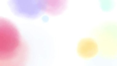 suluboya damlalar su animasyon arkaplanı ile karıştırılmış animasyon rengi