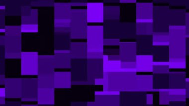 mor ve siyah dijital pikseller canlandırılmış arkaplan