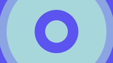  açık ve koyu mavi dairesel şekilli açılır pencereli geçiş arkaplanı pürüzsüz döngü canlandırması