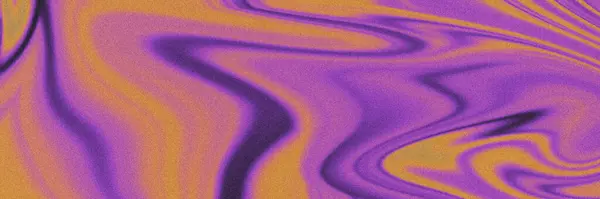 soyut sıvı gradyan arkaplan retro mor ve sarı ve tahıl gürültü dokusu efekti