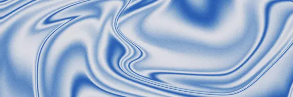 Tahıl sesi dokusuna sahip mavi ve beyaz sıvı gradyan arkaplan