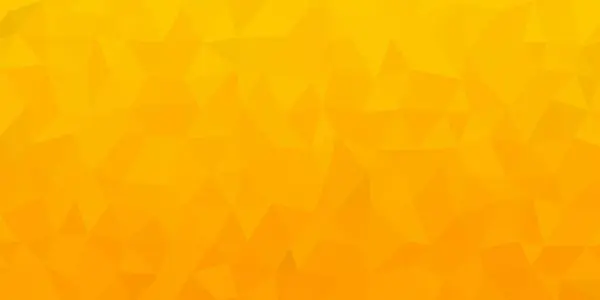 Parlak sarı çokgen arka plan panoramik düşük polimerli duvar kağıdı