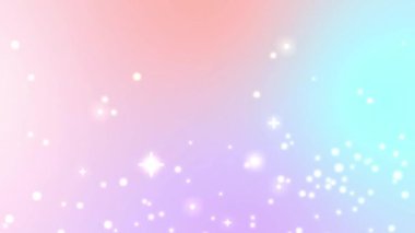 parlak pastel pembe mor ve mavi animasyon gradyan arkaplan parlayan parçacıklar hareket animasyonu