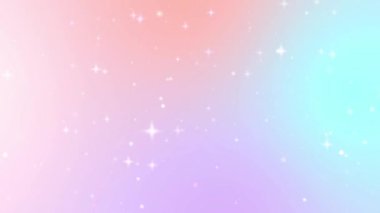 parlak pastel pembe mor ve mavi animasyon gradyan arkaplan parlayan parçacıklar hareket animasyonu