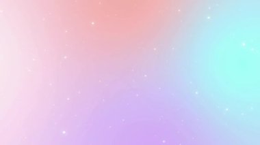 parlak pastel pembe mor ve mavi animasyon gradyan arkaplan parlayan parçacıklar hareket animasyonu