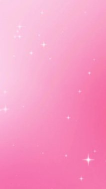Parlayan, pırıl pırıl yıldızlar parlak pembe bir çizgi üzerinde parlayan, dikey bir arkaplan.