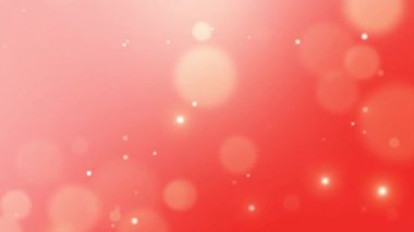 parlak pembe ve kırmızı animasyon grafikli arkaplan Bokeh ışıkları parıldayan yıldızlar animasyonu