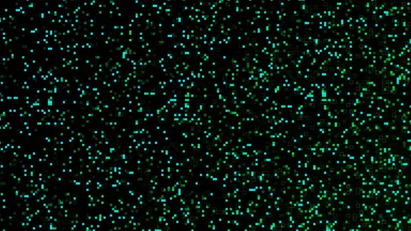 soyut dijital piksel blokları parlayan arkaplan yeşil ve mavi renk