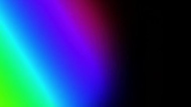 soyut animasyon parlayan gradyan şekil animasyonu siyah arkaplan ve boş alan ile