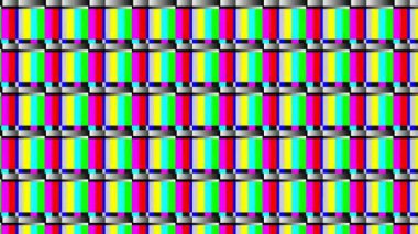 Arızalı bozuk TV ekranı canlandırılmış arkaplan 