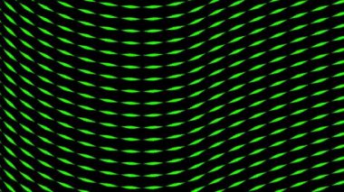 Yeşil ve Siyah Lüks Parlak Çizgiler Canlandırılmış Arkaplan