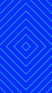 Beyaz ve siyah döngülü geometrik elmas desenli animasyon arkaplan