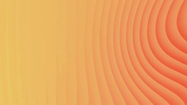 Parlak sarı ve pembe eğimli dalgalar soyut animasyon arkaplan 4k