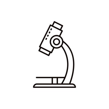 Mikroskop simgesi çizimi