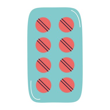 Modern İlaç İlaçları ve Tabletler Düz Stil ResimleriName