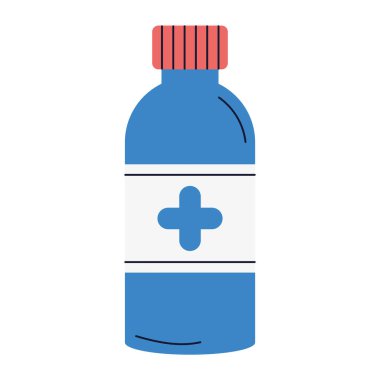 Düz Tasarımda Modern Tıbbi Reçete Kutusu ResimleriName