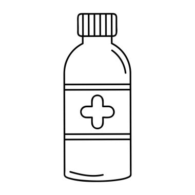 Düz Tasarımda Modern Tıbbi Reçete Kutusu ResimleriName